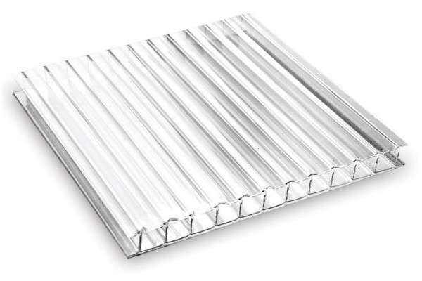 Сотовый поликарбонат TitanPlast T прозрачный 2100*6000*6 мм., 0,77 кг/м.кв. Сотовый поликарбонат TitanPlast T прозрачный 2100*6000*6 мм., 0,77 кг/м.кв.