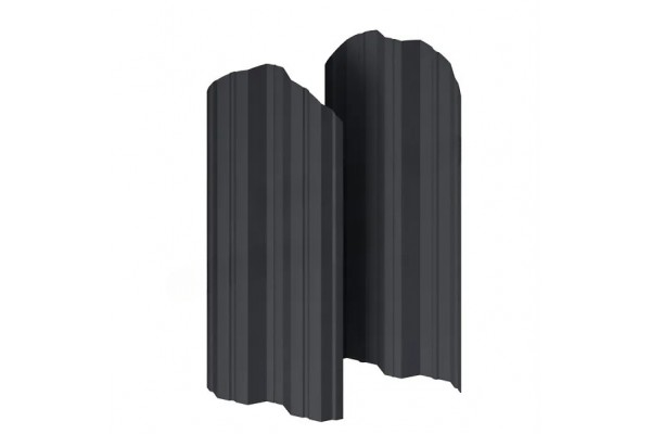 Штакетник металлический МП М-111-Т 0.4мм о-образный