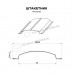 Штакетник металлический МП ELLIPSE-T 19х126 0,4мм о-образный
